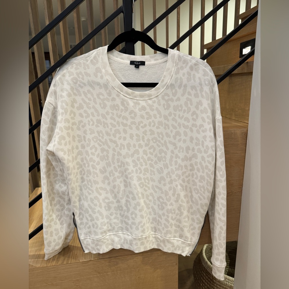 Rails Marlo Sweatshirt Jaguar Print Small